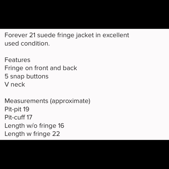 Fringe jacket - Picture 7 of 7